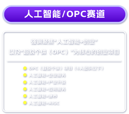 人工智能/OPC赛道