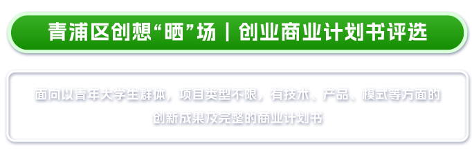 创业商业计划书评选赛道
